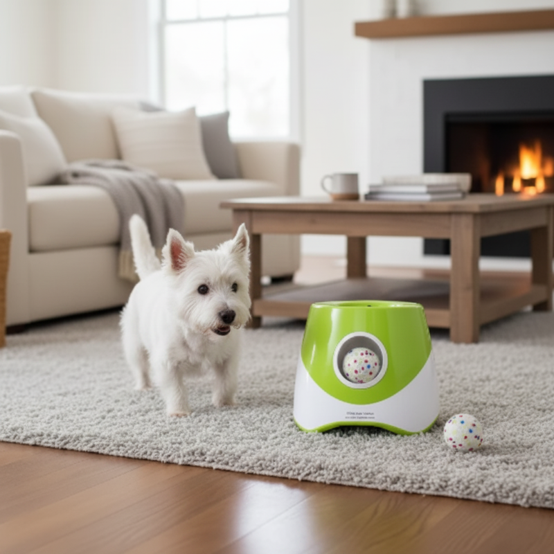 Jouet pour chien - lanceur de balle automatique-Lanceur balle - Westie salon