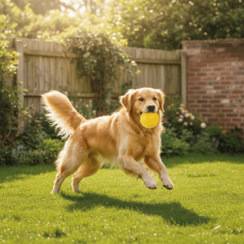Jouet pour chien - mâcher -jardin