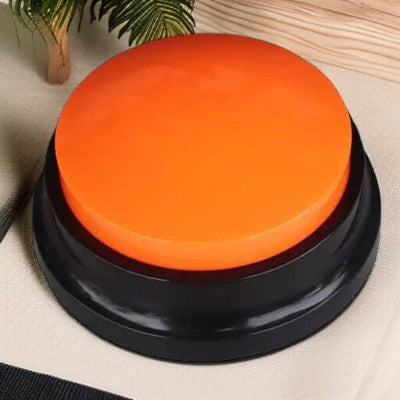Jouets-pour-chien-bouton-communication-orange