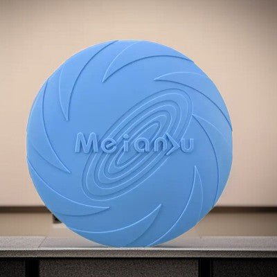 Jouets-pour-chien-frisbee-bleu