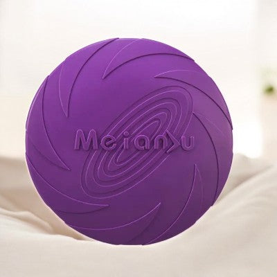 Jouets-pour-chien-frisbee-violet