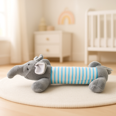 Jouets-pour-chiens-couineur-animaux-gris-elephant