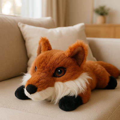 Jouets-pour-chiens-couineur-animaux-renard