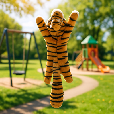 Jouets-pour-chiens-couineur-animaux-tigre