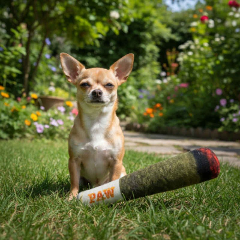 Jouets pour chien - cigare - chihuahua-jardin