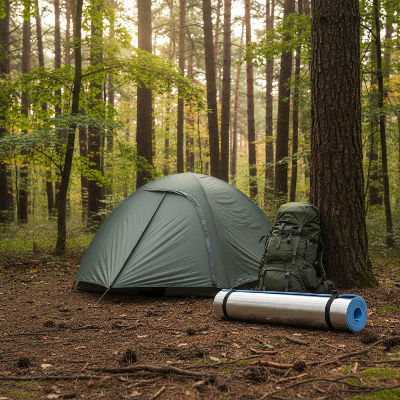 Kit Aventure et Fraîcheur - Tapis camping 8mm + lit rafraîchissant-camping + lit rafraîchissant-camping