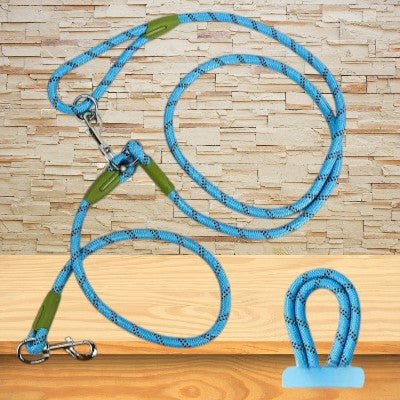 Laisse-de-chien-reflechissant-bleu