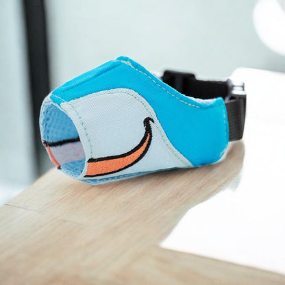 Muselière pour chien - réglable anti aboiement douce  mignon drôle