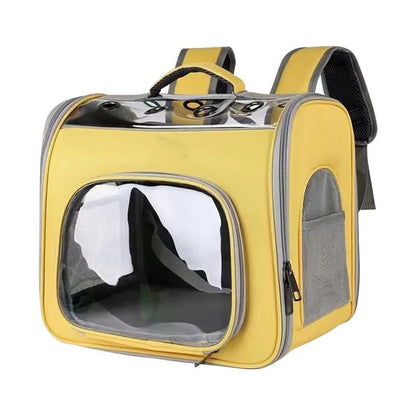 Sac de transport pour animaux de compagnie, sac à dos de voyage en plein air pour chats, petits chiens, sac de transport respirant pour chats, adapté aux chats de moins de 7,5 kg - au royaume des chiens