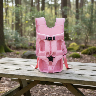 Sac à dos chien - bandouliere-rose