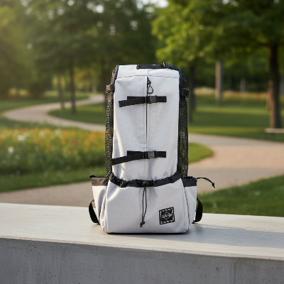 Sac à dos chien - cyclisme voyage plein air respirant-gris