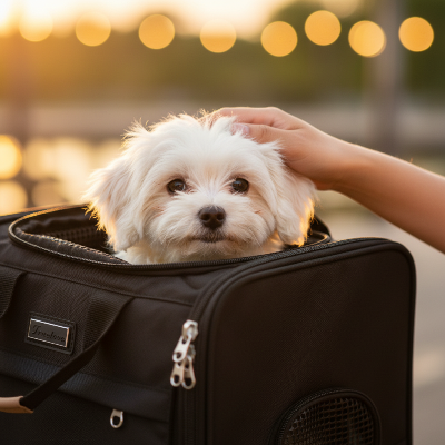Sac à dos chien - qualité multiusage voyage-maitrese câlin dans sac noir