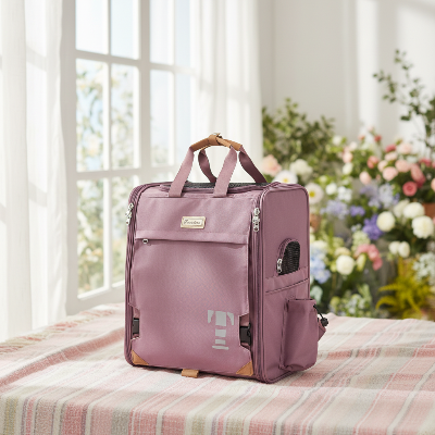 Sac à dos chien - qualité multiusage voyage-rose