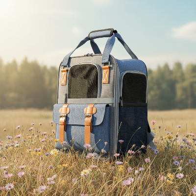 Sac à dos pour chien - pour petits chiens-sac-bleu