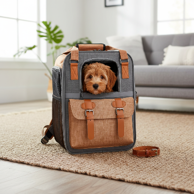 Sac à dos pour chien - pour petits chiens-sac-orange