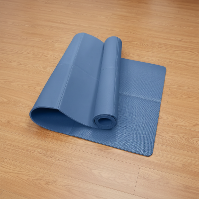 Tapis de Yoga - antidérapant, voyage, fitness, entraînement au sol-Bleu marin 3mm