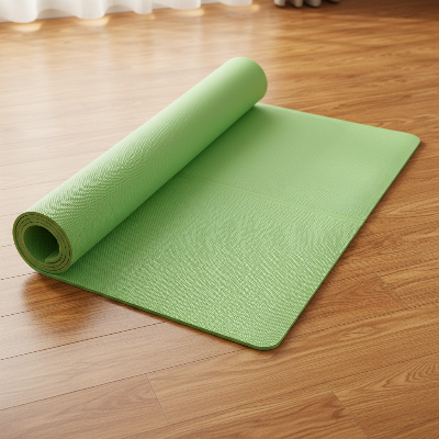 Tapis de Yoga - antidérapant, voyage, fitness, entraînement au sol-Vert 6mm