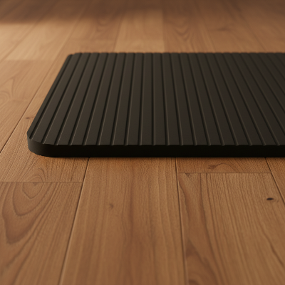 Tapis de Yoga - épais antidérapant durable  Yoga, Pilates, Fitness-Noir 1,5cm