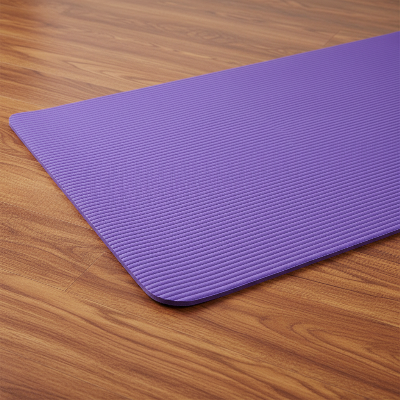 Tapis pilates  - NBR 8mm antidérapant, yoga, fitness- Violet