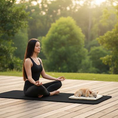 Tapis_pilates_-_NBR_8mm_antid_rapant_yoga_fitness-yoga-Méditation chien noir terrasse