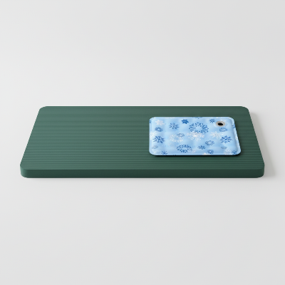 Yoga intense et fraîcheur - Tapis épais + coussin de glace-Tapis 2cm + Flocons