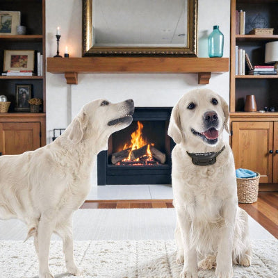collier anti aboiement  dressage fonctionnement-un-chien-jappe-et-lautre-rien