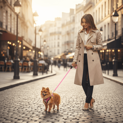 Harnais petit chien - laisse - au royaume des chiens