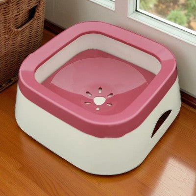 gamelle-chien-flottante-rose