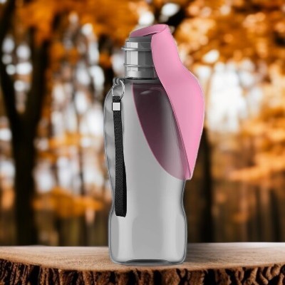 gourde-pour-chiens-forme-de-feuille-demo-rose