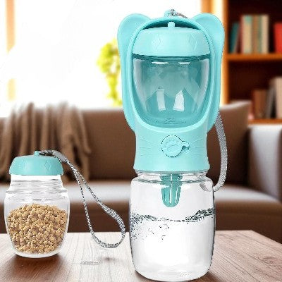 gourde-pour-chiens-petits-a-moyens-bleu