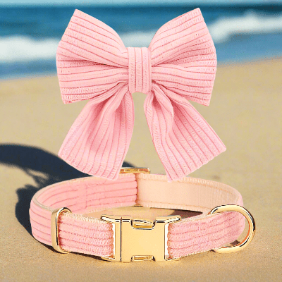 Harnais pour chien / nœud papillon - au royaume des chiens