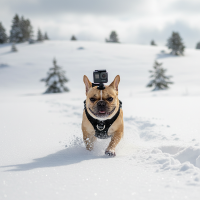 harnais en Y - support caméra-Bulldog GoPro neige
