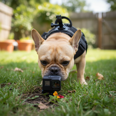 harnais en Y - support caméra-Bulldog GoPro poitrine jardin