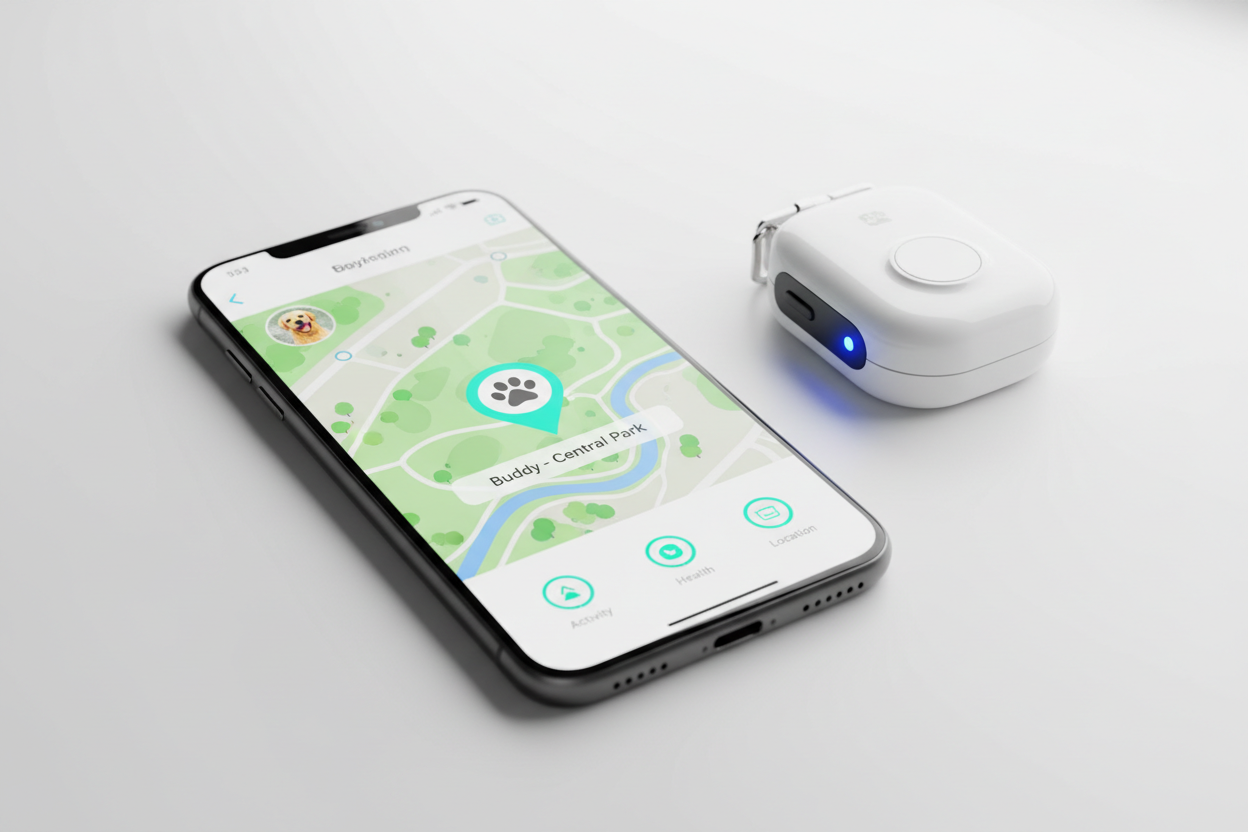 Application GPS tracking smartphone