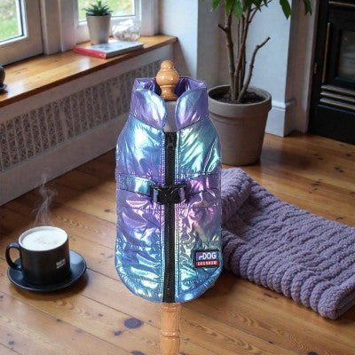 impermeable-pour-chien-doublure-chaude-en-velours-bleu