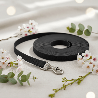 Kit Complet Pluie - Imperméable avec Harnais + Laisse me me mettre un fond stp - au royaume des chiens