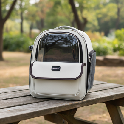 Sac à dos chien  - transparent  grande capacité respirant