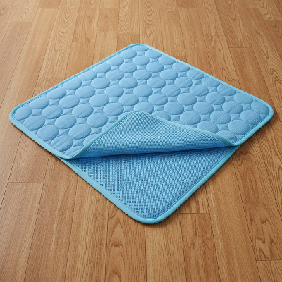 Tapis rafraîchissant bleu produit seul
